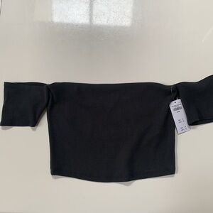 [L] NWT A&F off the shoulder top